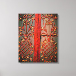 Eenvoudige toegang canvas afdruk