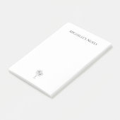 Eenvoudige Tropische Palmbomen Hand getrokken illu Post-it® Notes (Schuin)