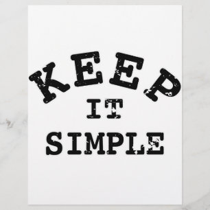 Eenvoudige typografie