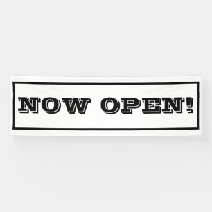 Eenvoudige typografie voor het promoten van een op spandoek