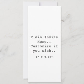 Eenvoudige uitnodiging.. kaart