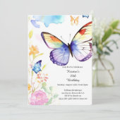 Eenvoudige uitnodiging op zaterdag (Staand voorkant)