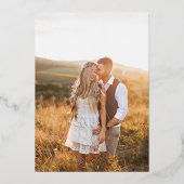 Eenvoudige uitnodiging tot het indienen van Foliën (Achterkant)