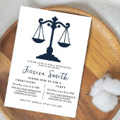 Eenvoudige uitnodiging voor eindexamenfeest van re