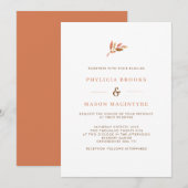 Eenvoudige uitnodiging voor het uitzenden van een (Voorkant / Achterkant)