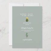 Eenvoudige uitnodiging voor het uitzenden van het  (Voorkant)