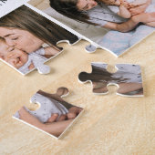 Eenvoudige unieke Moederdag collage foto puzzel (Zijkant)