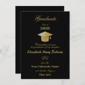 Eenvoudige Universiteit van het Zwarte en van het  Aankondiging (Voorkant / Achterkant)