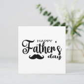 Eenvoudige Vaderdag Kaart (Staand voorkant)