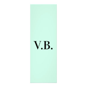 Eenvoudige vaste kleur voeg naamtekstmonogram toe foto afdruk