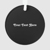 Eenvoudige vectorschaar (klik op uw eigen kleur) ornament (achterkant)