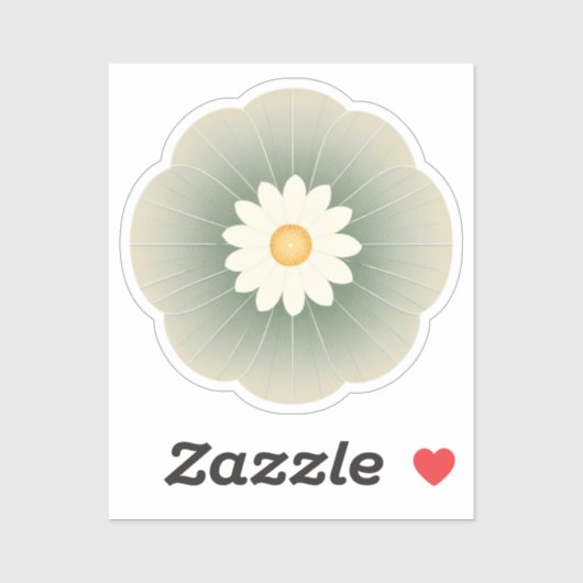 Eenvoudige ventilator sticker (Vel)