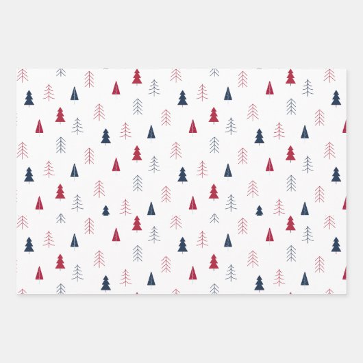 Eenvoudige Verpakking Papier Flat Sheet Set van 3 Inpakpapier Vel (Voorkant 2)