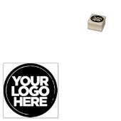 Eenvoudige vervanging van Logo, klein 1x1 Rubberstempel (Gestempeld)