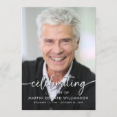 Eenvoudige viering van het leven Foto begrafenispr Programma (Voorkant)