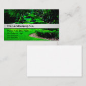 Eenvoudige Visitekaartjes voor Professional Landsc (Voorkant / Achterkant)
