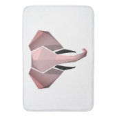 Eenvoudige vormen Geometrie Elephant Head Badmat (Voorkant Verticaal)