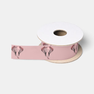 Eenvoudige vormen Geometrie Elephant Head Lint