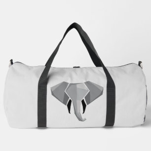 Eenvoudige vormen Geometrie Elephant Head Plunjezak
