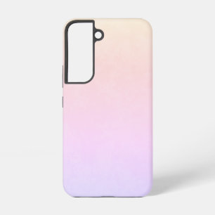 Eenvoudige Vorstige Champagne Roze Ombré Samsung Galaxy Hoesje