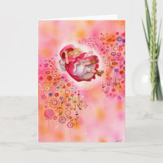 Eenvoudige vreugden - Happy Flower Afternoon Wensk Kaart