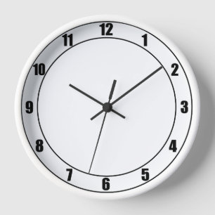 Eenvoudige wandklok 3