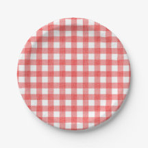 Eenvoudige watermeloen gingham