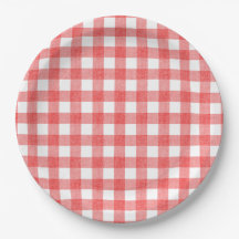 Eenvoudige watermeloen gingham