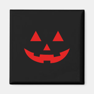 Eenvoudige Watermeloen Jack O Lantern Zomer Hallow Magneet
