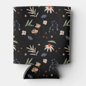 Eenvoudige waterverf bloemen 1 blikjeskoeler (Voorkant)