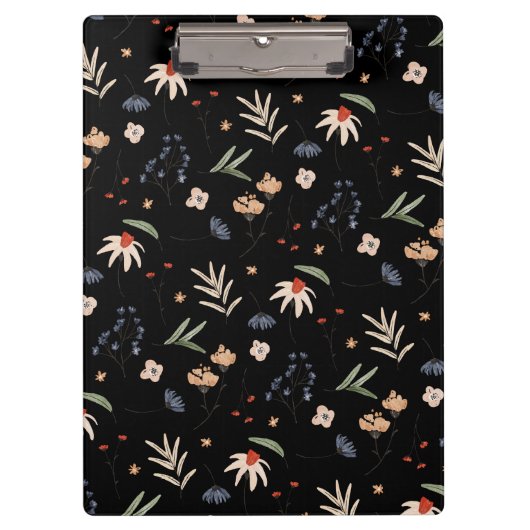 Eenvoudige waterverf bloemen 1 klembord (Voorkant)