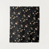 Eenvoudige waterverf bloemen 1 wandkleed (Voorkant)