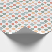 Eenvoudige Waterverf Easter Egg Spring Pattern Cadeaupapier (Hoek)
