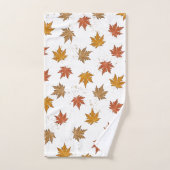 Eenvoudige Waterverf Herfst herfst bladeren minima Handdoek (Handdoek)