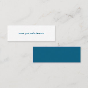 Eenvoudige website promotionele visitekaartjes