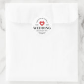Eenvoudige weddenschap-herstelkit Kit Classic roun Ronde Sticker (Tas)