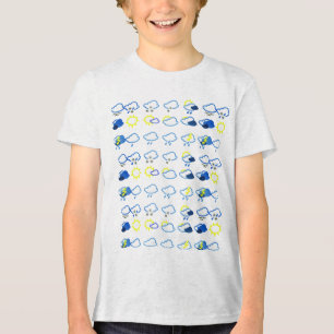 eenvoudige weersymbolen Tri-Blend shirt