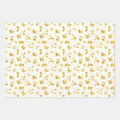 Eenvoudige wensen · Kerst Elementen Inpakpapier Vel (Voorkant 3)