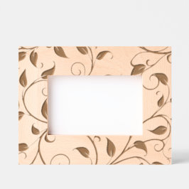 Eenvoudige wijnstokken gegraveerde lijstjes