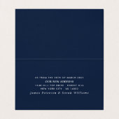 Eenvoudige wijziging in script van adreskaart visitekaartjes (Binnenkant ongevouwen)