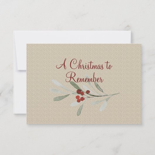 Eenvoudige winter met antwoord op het kardinale hu (Achterkant)