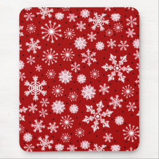Eenvoudige Winter Sneeuwvlok Muismat