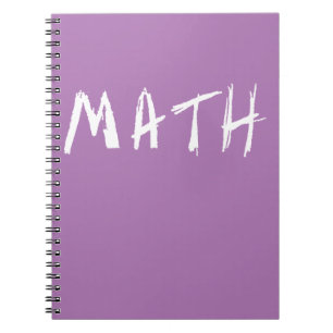 Eenvoudige WISKUNDE laptop Notitieboek