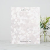 Eenvoudige Witte Creatieve Professionele Modern Briefhoofd (Staand voorkant)