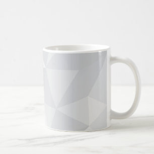 Eenvoudige, witte, moderne, trendy, coole illustra koffiemok