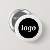 Eenvoudige zakelijke Button voor Logo (Voorkant /achterkant)