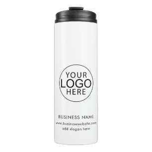 Eenvoudige Zakelijke Logo Promotionele Swag Thermosbeker