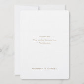 Eenvoudige Zeevaart Dankkaart Bedankkaart (Achterkant)