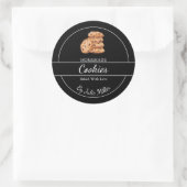 Eenvoudige zelfgemaakte cookies Label Black (Tas)
