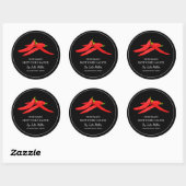 Eenvoudige zelfgemaakte Hot Chili Sauce Label (Vel)